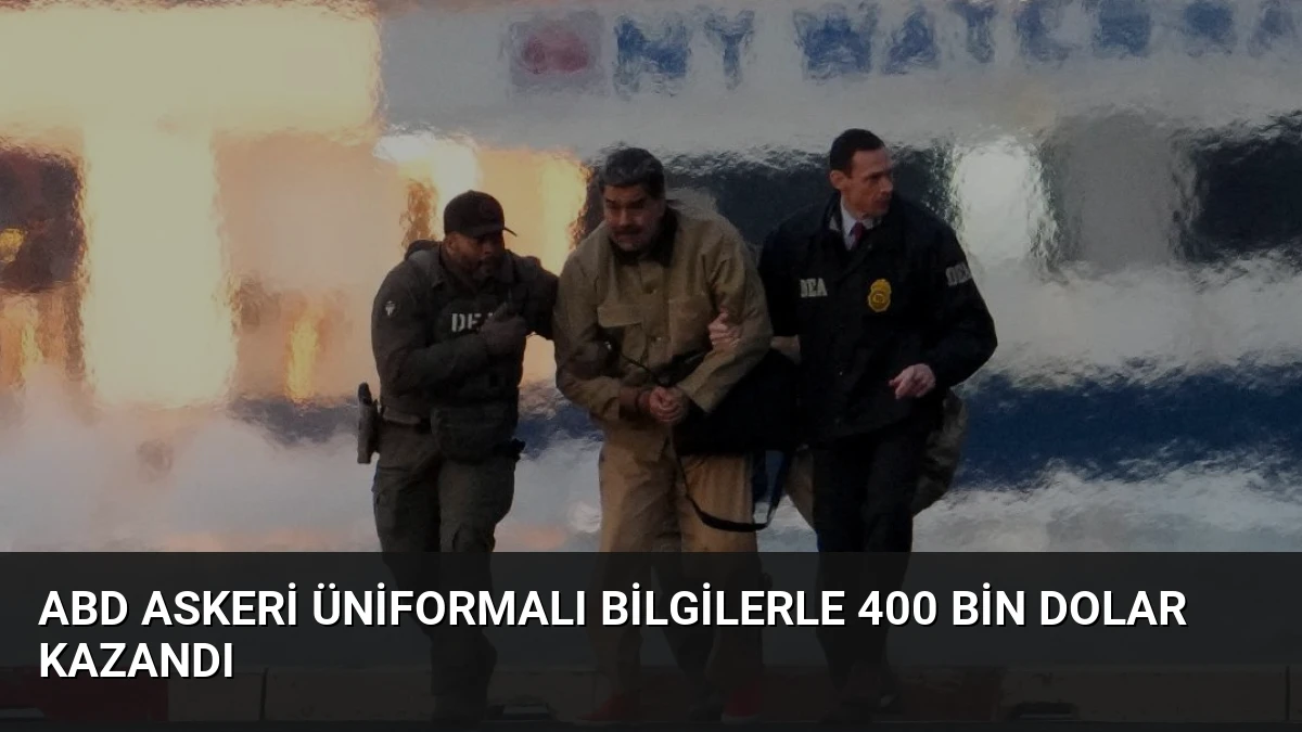 ABD Askeri Üniformalı Bilgilerle 400 Bin Dolar Kazandı