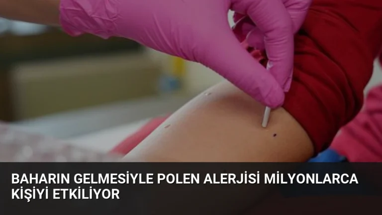 Baharın Gelmesiyle Polen Alerjisi Milyonlarca Kişiyi Etkiliyor