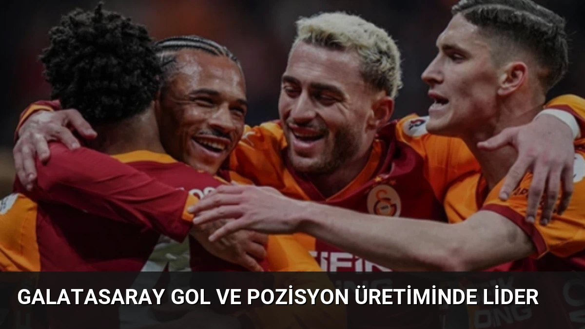 Galatasaray Gol Ve Pozisyon Üretiminde Lider