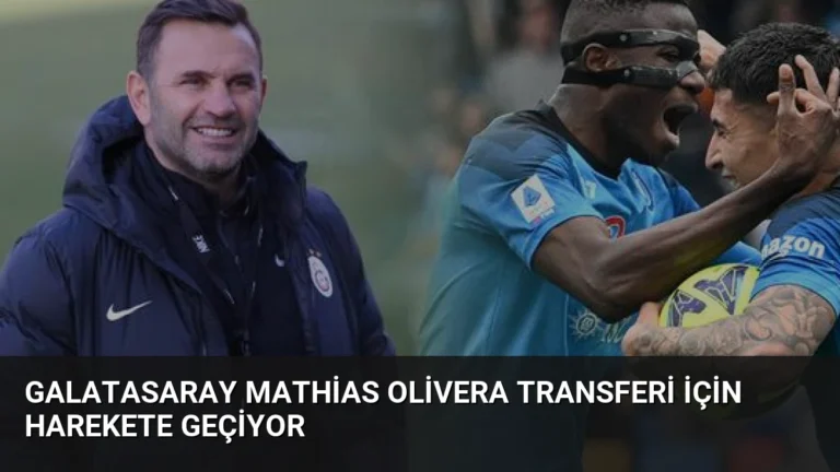 Galatasaray Mathias Olivera Transferi İçin Harekete Geçiyor