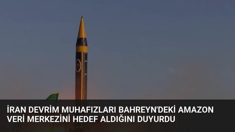 İran Devrim Muhafızları Bahreyn’deki Amazon Veri Merkezini Hedef Aldığını Duyurdu