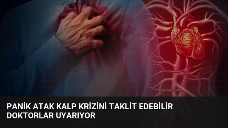 Panik Atak Kalp Krizini Taklit Edebilir Doktorlar Uyarıyor