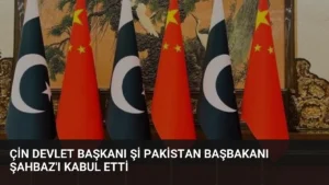 Çin Devlet Başkanı Şi Pakistan Başbakanı Şahbaz’ı Kabul Etti