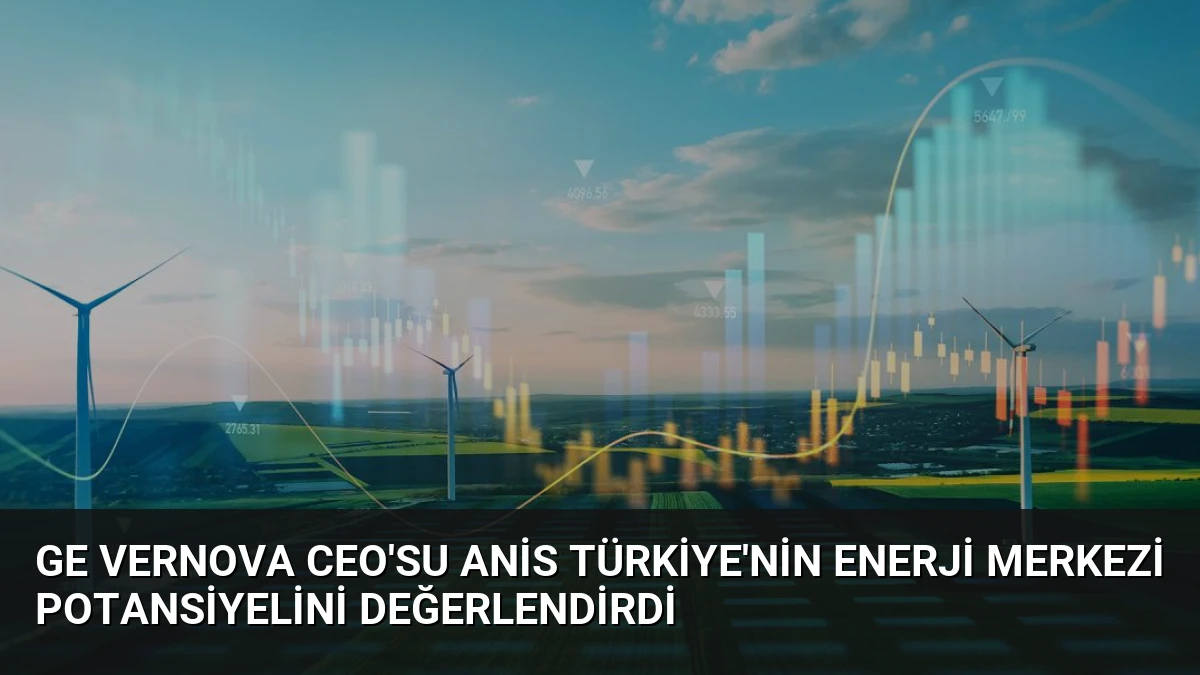 GE Vernova CEO’su Anis Türkiye’nin Enerji Merkezi Potansiyelini Değerlendirdi