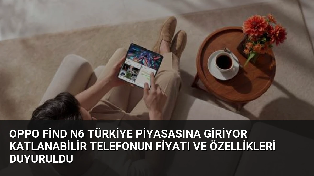 OPPO Find N6 Türkiye Piyasasına Giriyor Katlanabilir Telefonun Fiyatı ve Özellikleri Duyuruldu