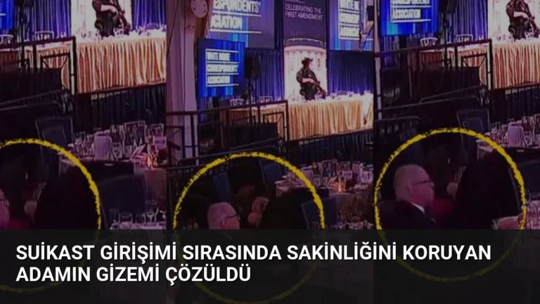 Suikast Girişimi Sırasında Sakinliğini Koruyan Adamın Gizemi Çözüldü