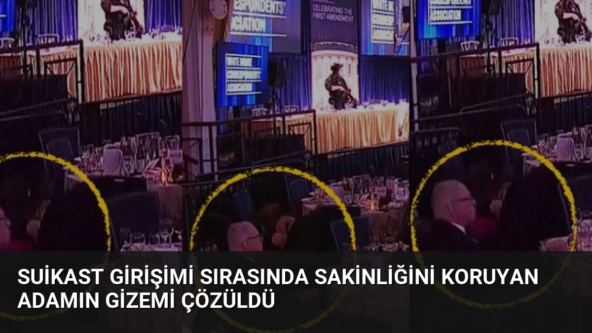 Suikast Girişimi Sırasında Sakinliğini Koruyan Adamın Gizemi Çözüldü