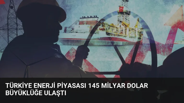 Türkiye Enerji Piyasası 145 Milyar Dolar Büyüklüğe Ulaştı