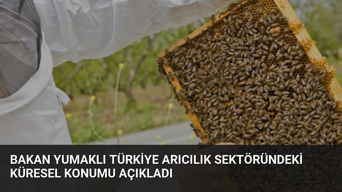 Bakan Yumaklı Türkiye Arıcılık Sektöründeki Küresel Konumu Açıkladı