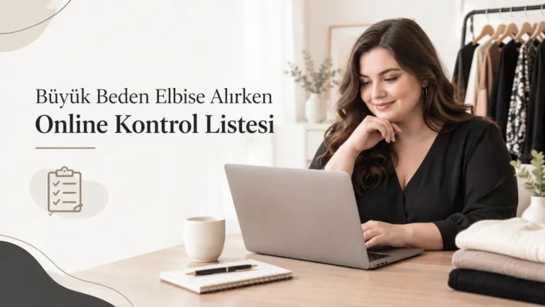 Büyük Beden Elbise Alırken Online Kontrol Listesi