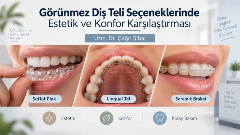 Görünmez Diş Teli Seçeneklerinde Estetik ve Konfor Karşılaştırması