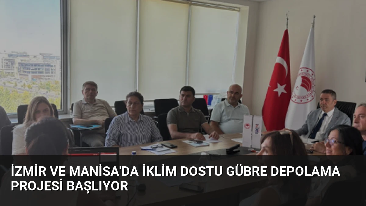 İzmir ve Manisa’da İklim Dostu Gübre Depolama Projesi Başlıyor
