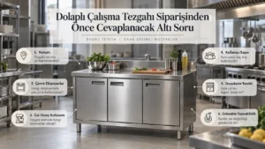 Dolaplı Çalışma Tezgahı Siparişinden Önce Cevaplanacak Altı Soru