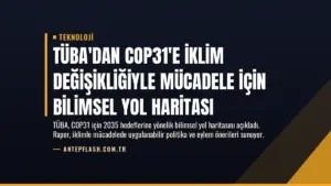 TÜBA’dan COP31’e İklim Değişikliğiyle Mücadele İçin Bilimsel Yol Haritası